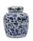 Hello Honey® 6.5'' Blue & White Ceramic Ginger Jar with Lid